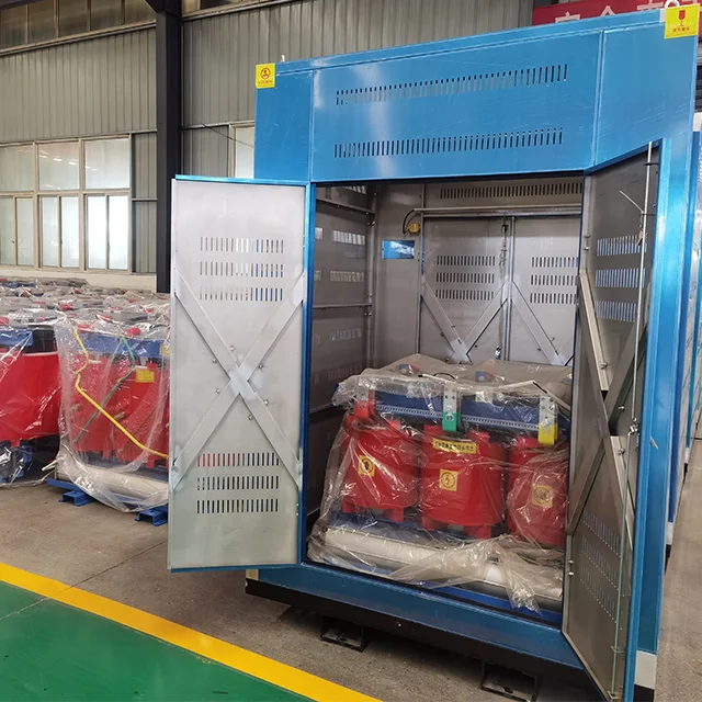 SCB 11KV three phase high quality 50KVA to 2500KVA 10kv/0.4KV cast resin dry type power transformer