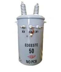 Single Phase 34.5kv 13.8kv 12kv Oil Immersed Pole Mounted Transformer Distribution